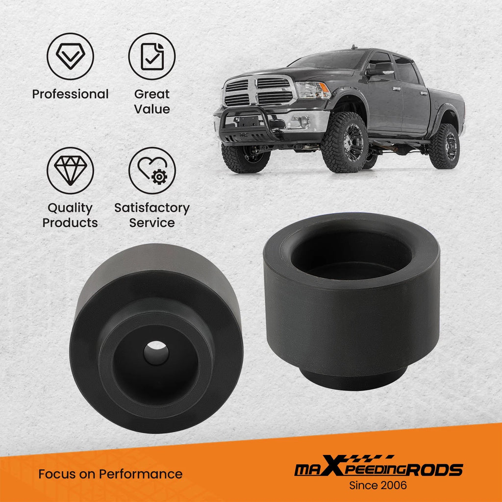 2X 2" Rear Lift Kit Spacers for Dodge Ram 1500 (2009–2023)