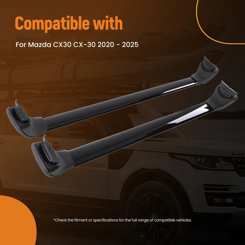 Roof Rack Cross Bars for Mazda CX-30 (2020–2025)