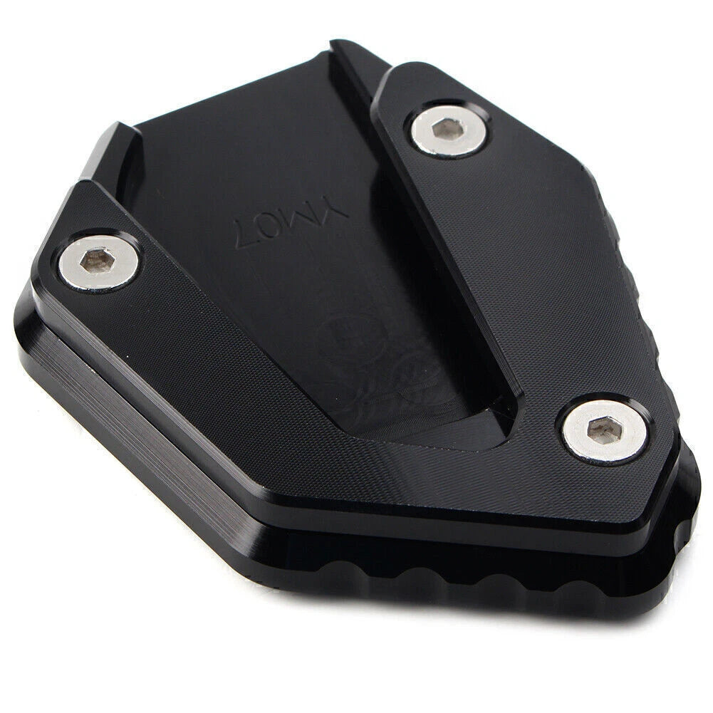 Kickstand Side Stand Enlarger Foot Plate for Yamaha MT-07 FZ-07 (2014–2021) Black