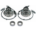 Front & Rear Wheel Bearings & Hubs Kit for Colorado Canyon (2006–2008)