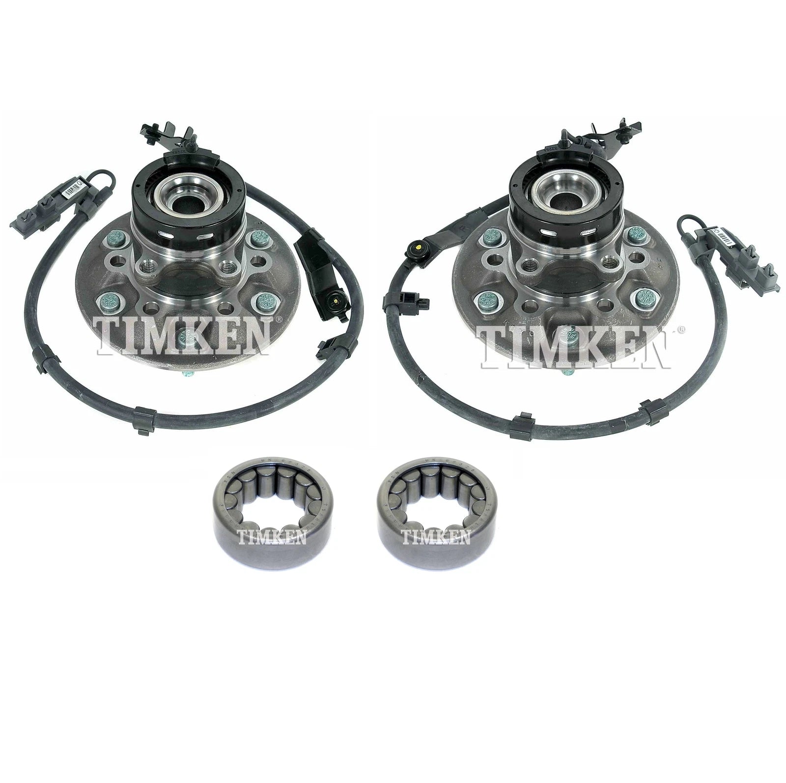 Front & Rear Wheel Bearings & Hubs Kit for Colorado Canyon (2006–2008)