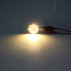 Warm White 5050 SMD G4 Socket Round Bulb for Car RV Landscape