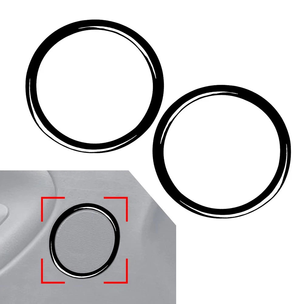 Door Loud Speaker Ring Cover Trim for BMW 3 Series E36 (1991–1999) Matte Black