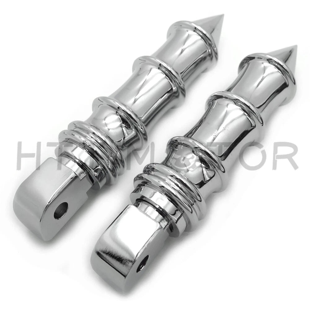 Spike Bamboo Footpeg for Harley Softail Fat Boy FLFB, Fat Bob FXFB (2018–2023)