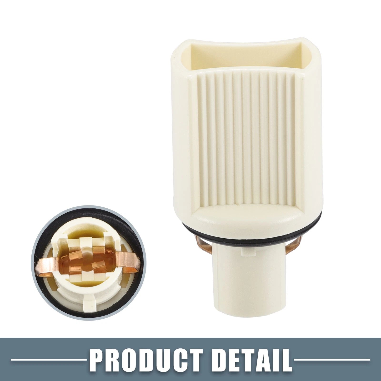 Light Bulb Socket No.7M3953124A for Seat Alhambra (2001–2010) White