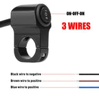Handlebar Headlight Fog Spot Light Switch for Motorcycle ATV (YYYY–YYYY)