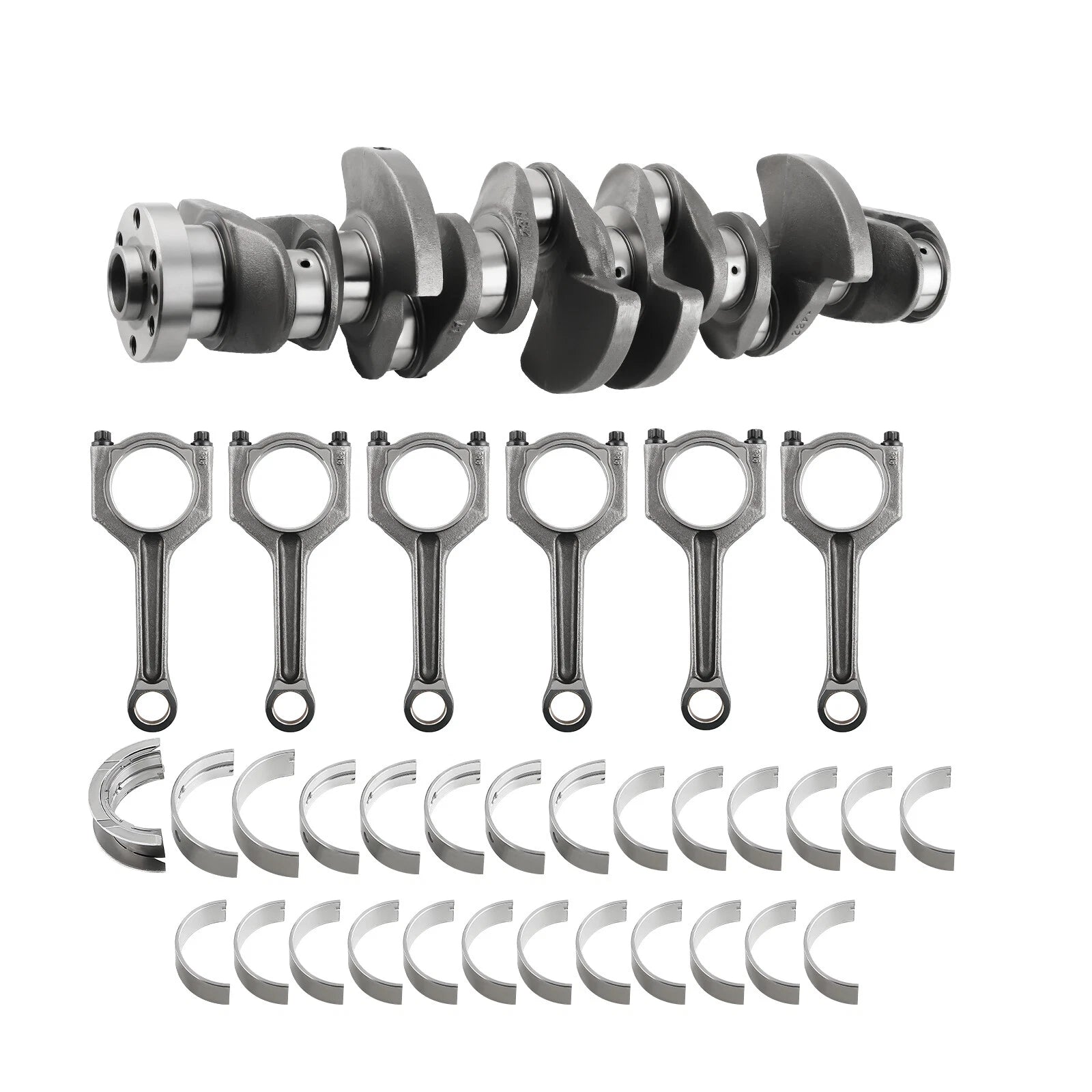 Set of Crankshaft, Con Rods & Bearings for BMW X3 X5 335i 535i (N55B30A)
