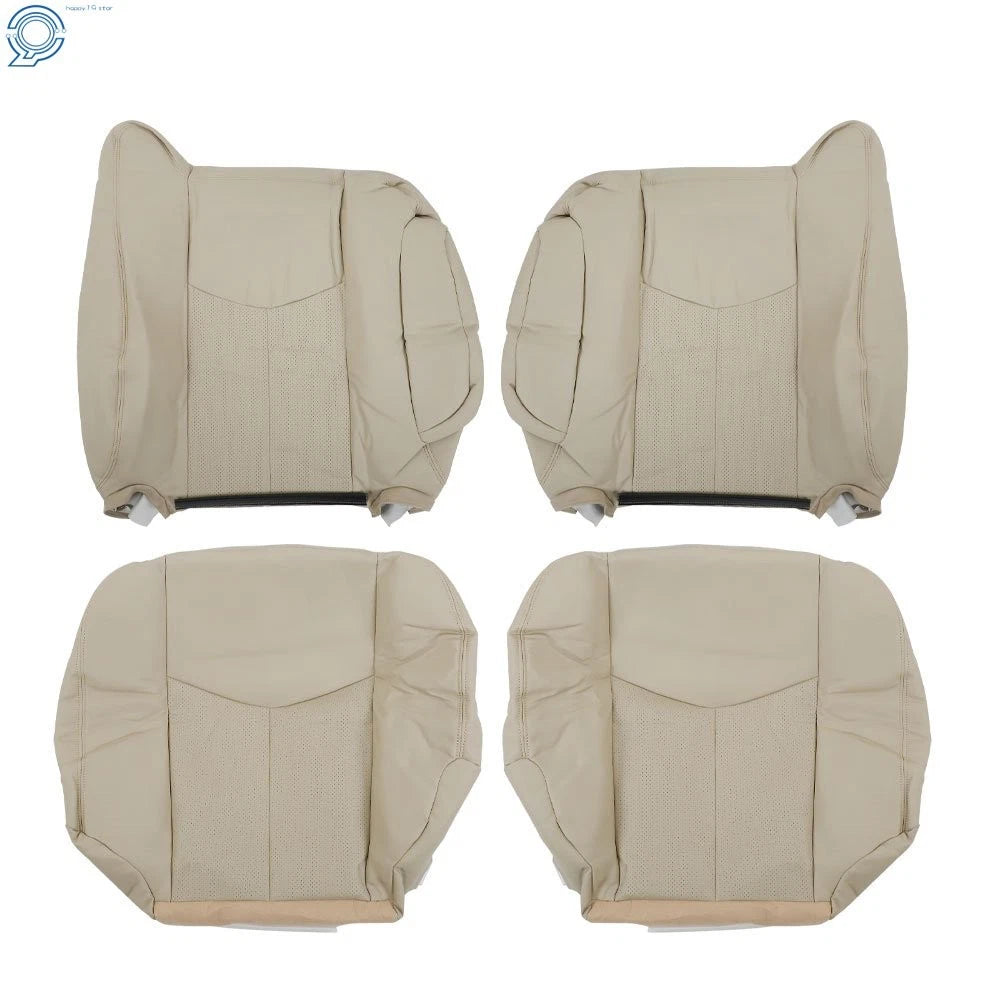 Tan Seat Cover for Cadillac Escalade (2003–2006) Front Bottom & Back