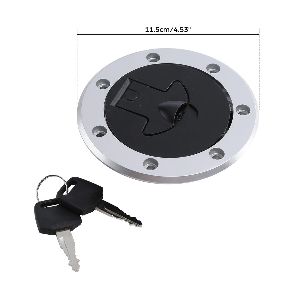 Fuel Tank Gas Cap Cover with Keys for Suzuki GSX-R 600/750 (1997–2003)