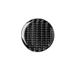 Interior Multi-Media Control Knob Cover Trim for Audi A3 8V (2014–2019) Carbon Black