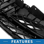 Front Hood Bumper Grille for Toyota Corolla (2010) Black
