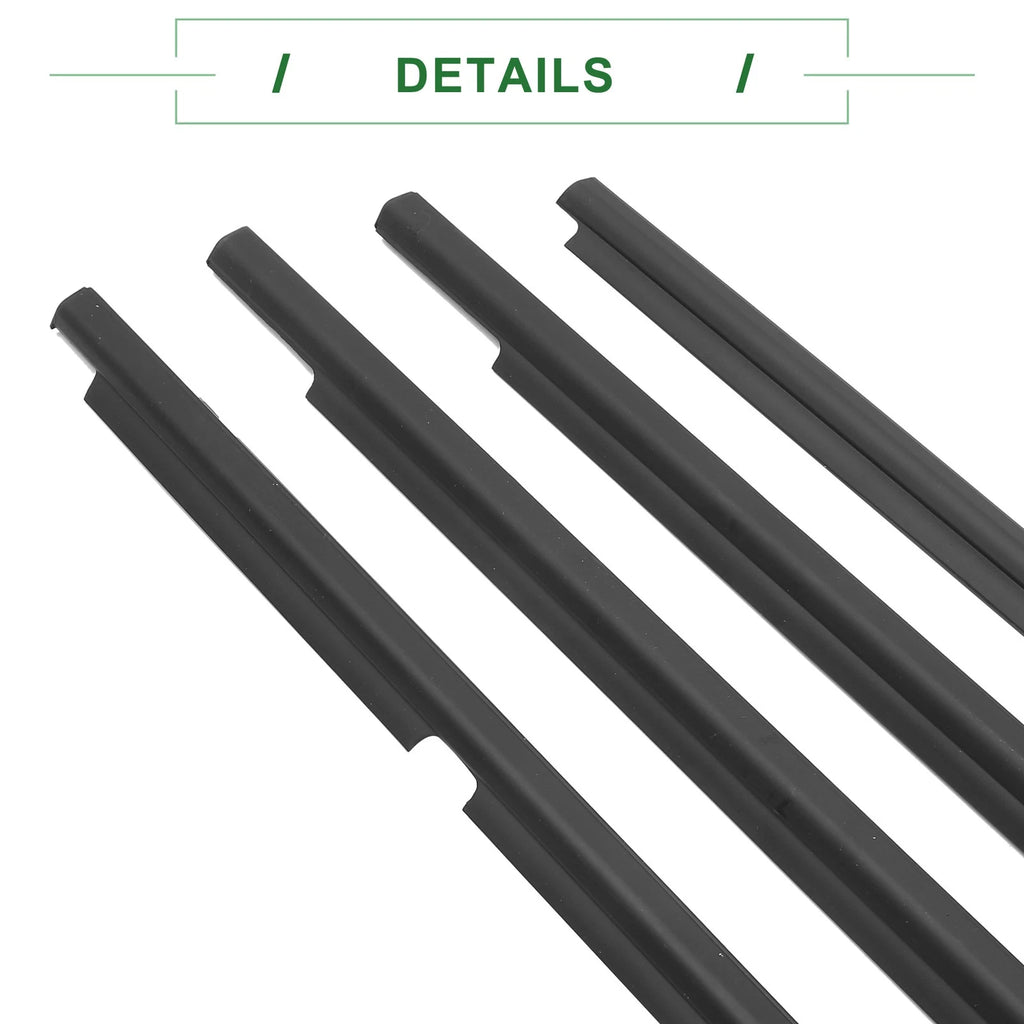 4pcs Weatherstrip Window Seal No. 7572002200 for Toyota Corolla (2003–2008)