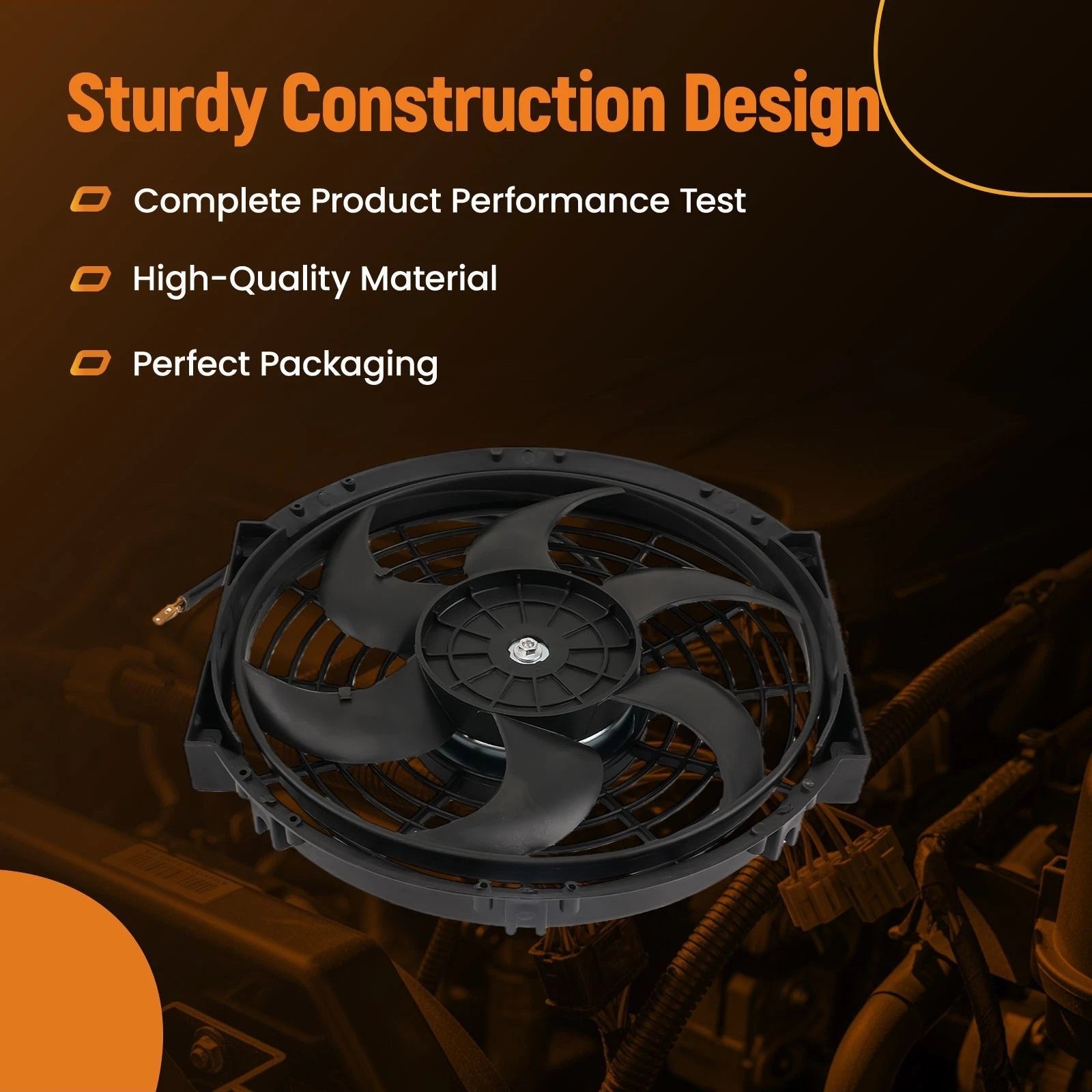 10" Electric Cooling Fan for Universal Radiator System (Universal)