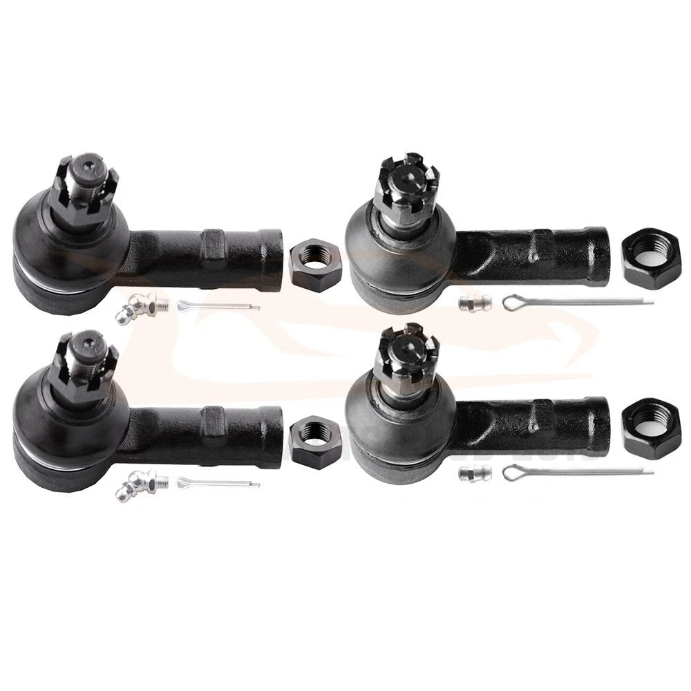 Set of 4 Tie Rod Ends for Isuzu Trooper (1995–2002)