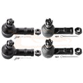 Set of 4 Tie Rod Ends for Isuzu Trooper (1995–2002)
