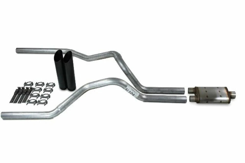 2.5" Dual Exhaust Kit for Dodge Ram 1500 (2019–2025) Magnaflow XL Black Tips