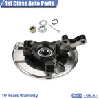 Set of 2 Wheel Hubs & Steering Knuckles for Jeep Compass Patriot (2007–2017)