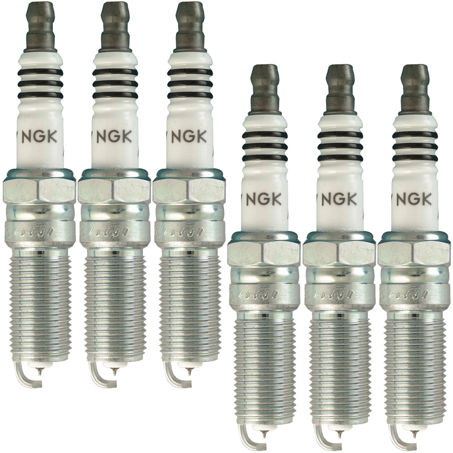 Set of 6 NGK 94374 Iridium IX Spark Plugs for Ford Flex Lincoln MKT (2009–2019)