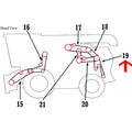 Belt H241212 for John Deere S650 (2015–2023)