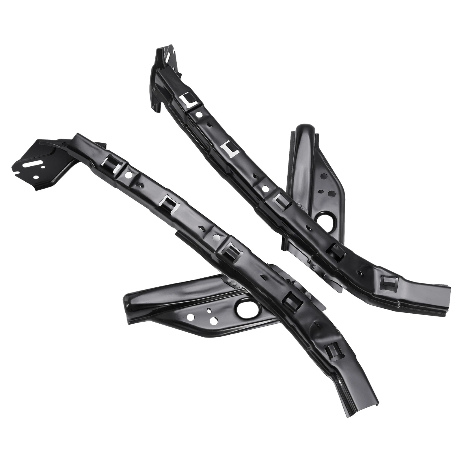 Set of 2 Headlight Bumper Brackets LH & RH for Honda Civic (2012–2015)