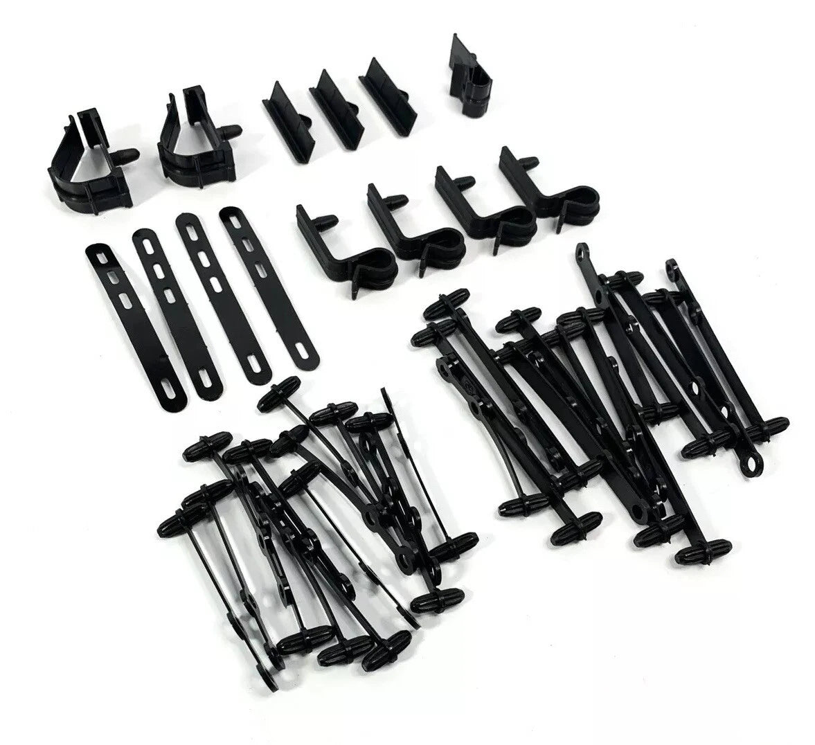 Engine Compartment Wire Loom Clip Kit Replacement for Ford Mustang (1967–1968)
