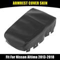 Center Console Lid Armrest Cover for Nissan Altima (2013–2018) Black