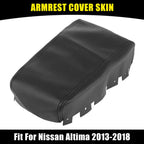 Center Console Lid Armrest Cover for Nissan Altima (2013–2018) Black