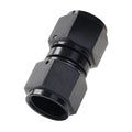 8AN Female to Female Swivel Coupler Union Fitting Adapter Aluminum Black