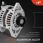 Alternator for Nissan Altima (1998–2001) L4 2.4L 100A 12V
