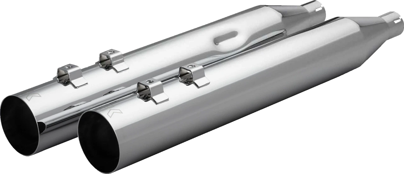 KHROME WERKS HP-Plus Slip-On Mufflers for Trike/Twin Cam (4")