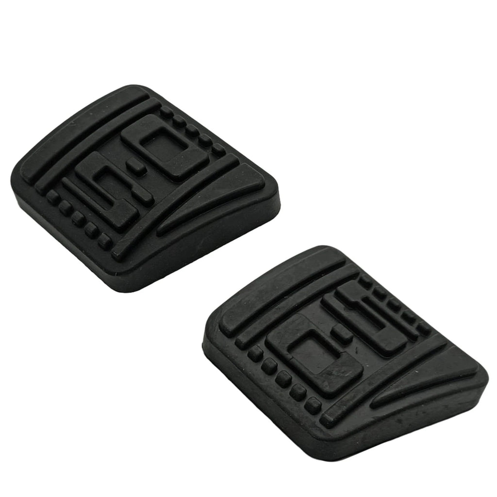 Set of 2 Rubber Clutch & Brake Pedal Pads for Mustang (1979–1993)