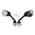LED Amber Turn Signal Rear Mirrors for Suzuki GSXR1000 (2005–2016)