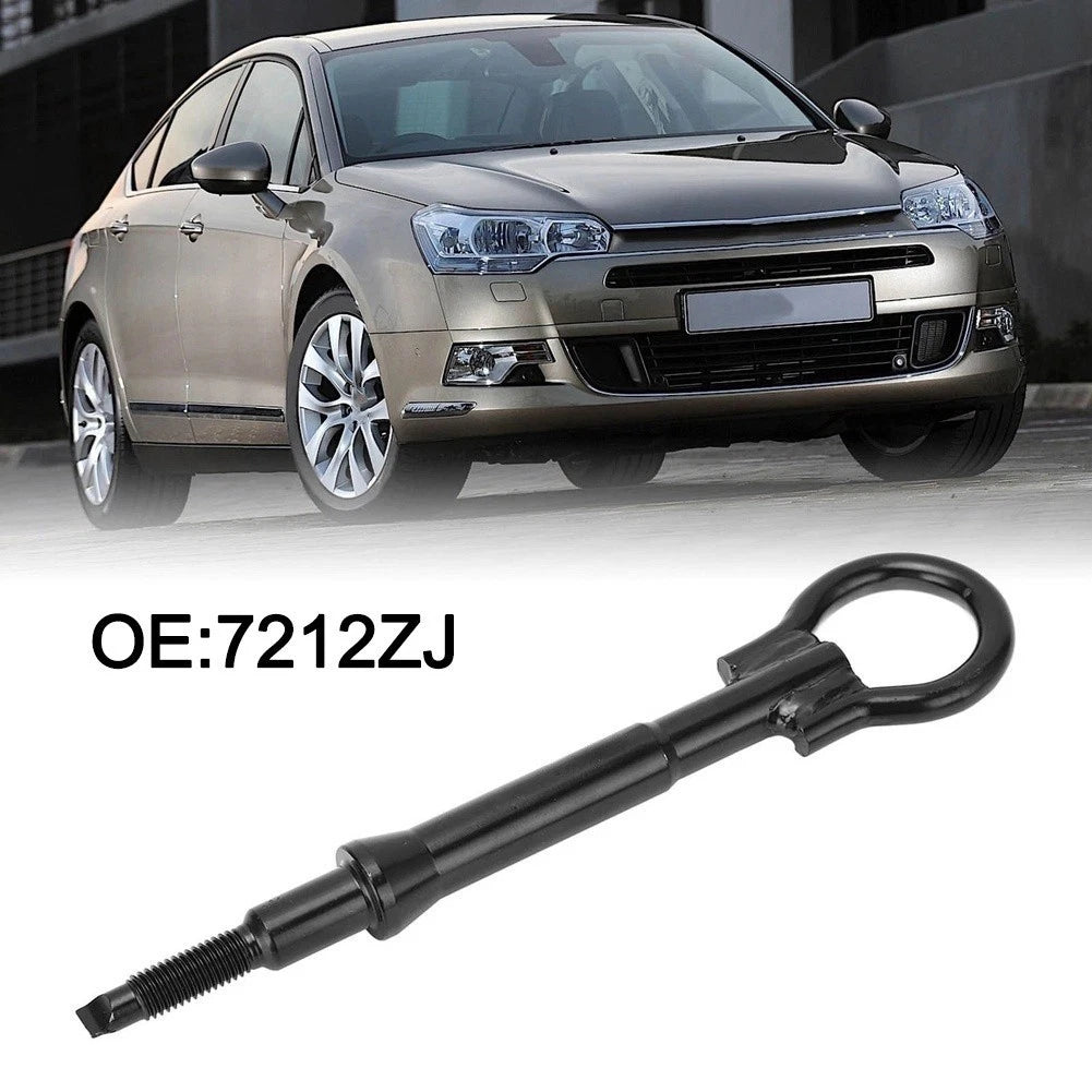 Tow Hook for Citroen Berlingo B9 (2008–2025) Metal Black Front Rear