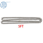 5 Feet of 40 Roller Chain with 2 Connecting Links