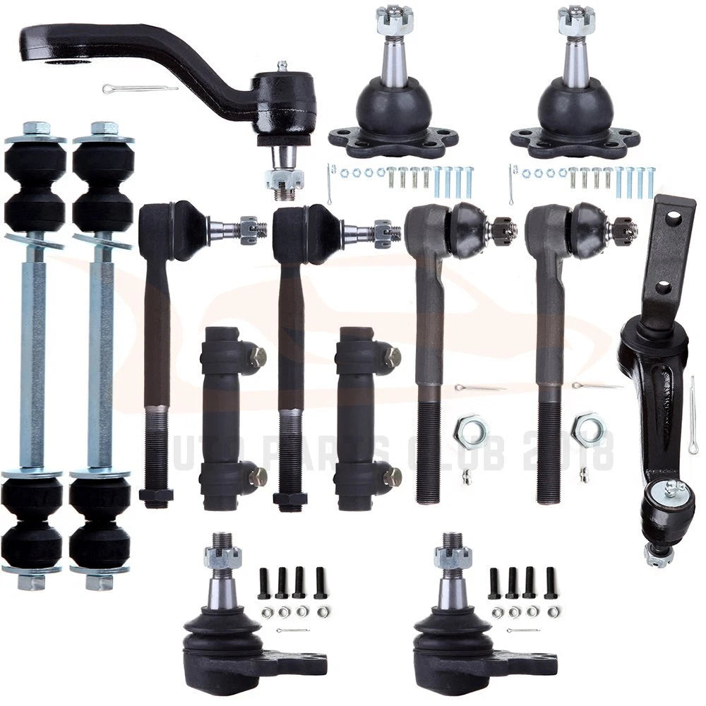 14pc Front Suspension Kit for Chevy GMC K1500 K2500 (1988–1992)