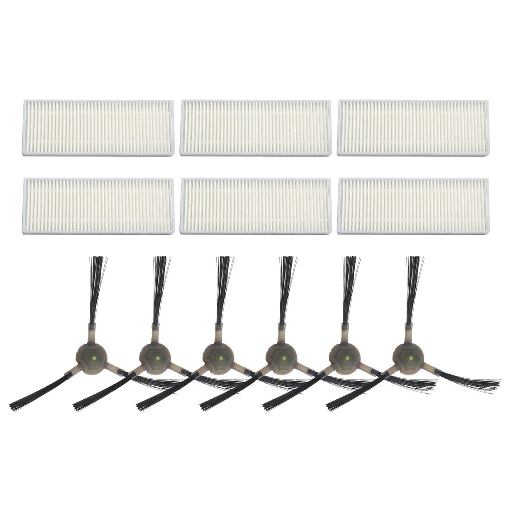 Replacement Filter and Side Brushes for EICOBOT R20 (2019–2023)