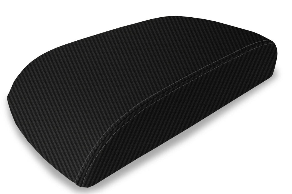 Console Lid Armrest Cover for Ford Explorer Limited (2011–2019) Carbon Fiber