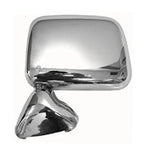 Replacement Chrome Driver Side Manual Door Mirror for Jeep Wrangler (2007–2018)