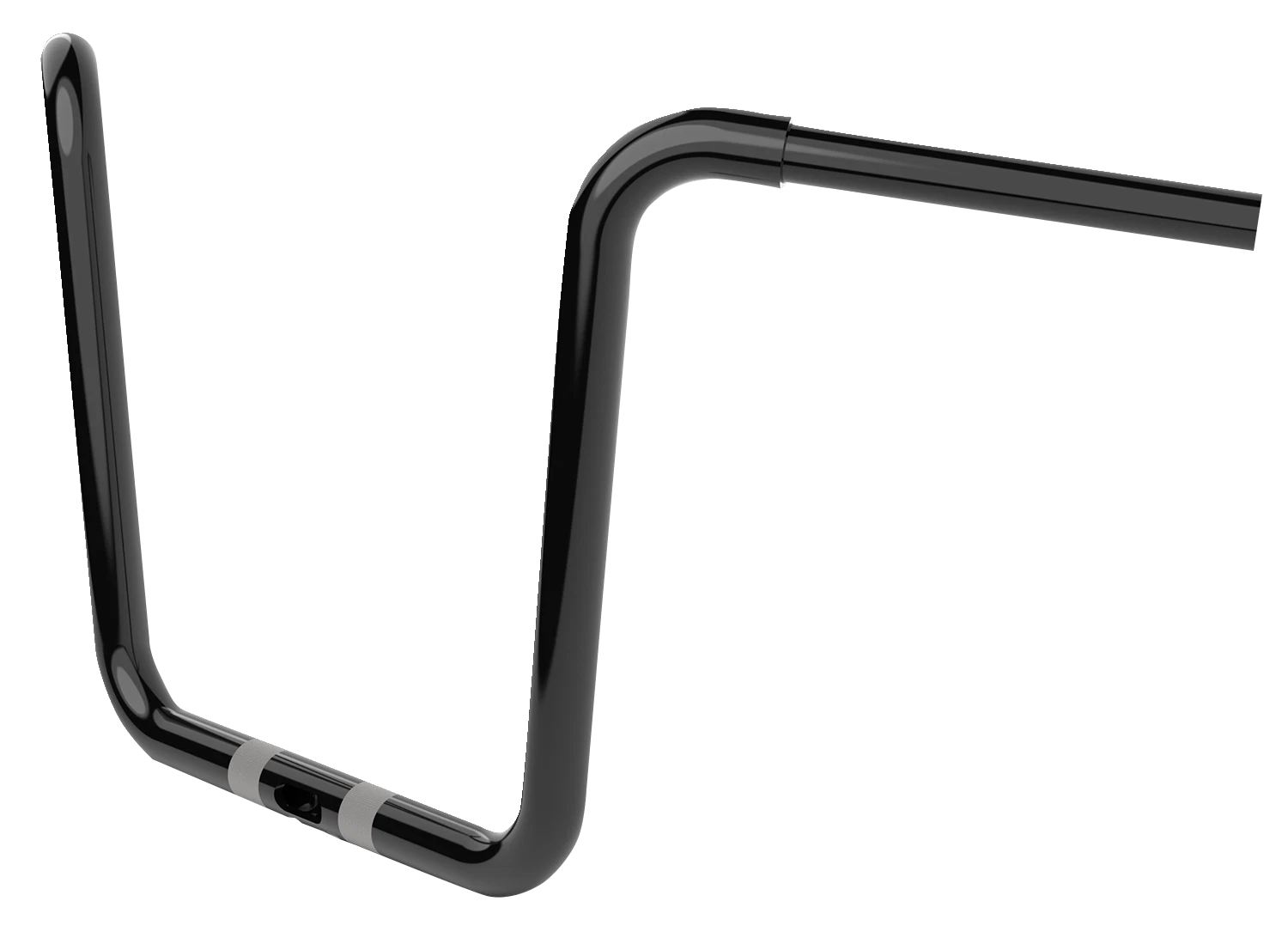 14" Twin Round Handlebar for LA Choppers (LA-7324-14B)
