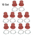 10Pcs Carburetor Primer Bulb for Tecumseh 36045, 36045A, 640259