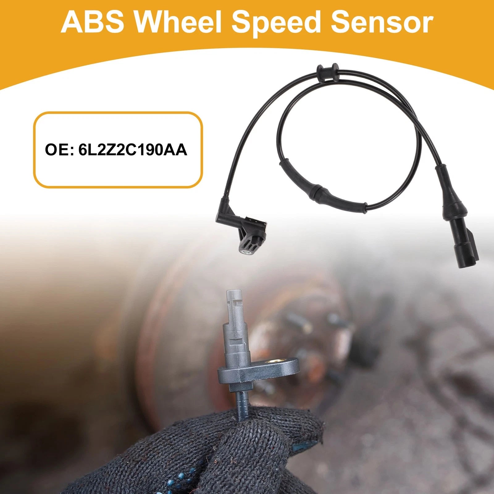 ABS Wheel Speed Sensor No. 6L2Z2C190AA for Ford Explorer (2002–2005) Rear Right