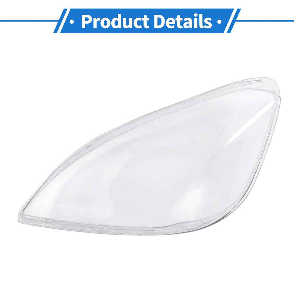 Headlight Lens Cover for Kia Rio (2005–2012) PC Clear
