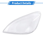 Headlight Lens Cover for Kia Rio (2005–2012) PC Clear