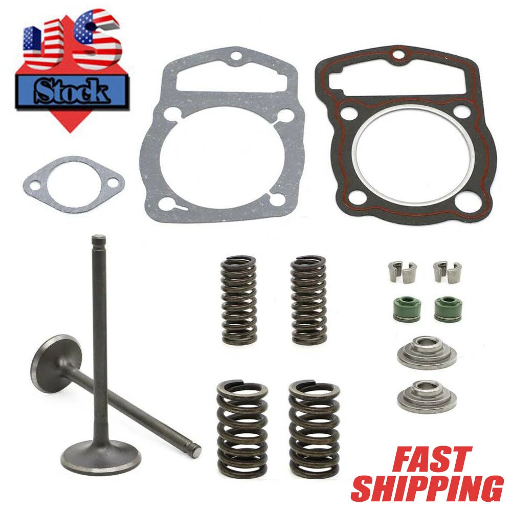 Cylinder Head Intake Exhaust Valves Gasket Seal Kit for Honda CRF150F (2003–2005)