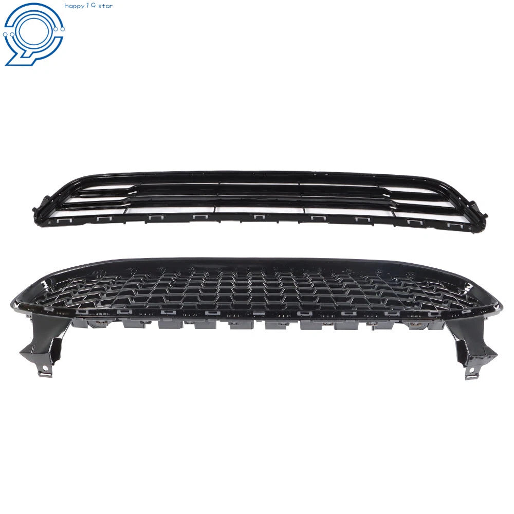 Set of 2 Front Bumper Grilles for Ford Fusion (2013-2016)