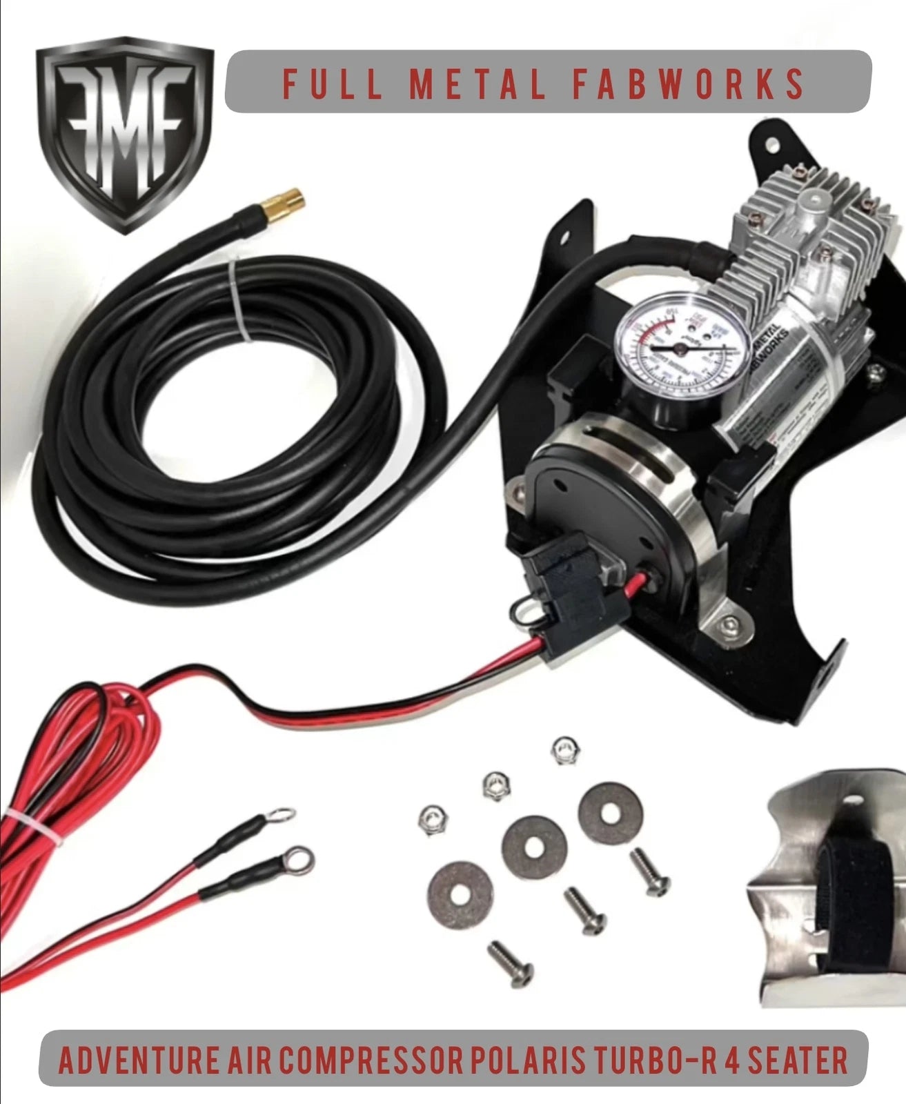 Adventure Air Compressor Kit for Polaris RZR Turbo R 4-Seater (2014–2023)