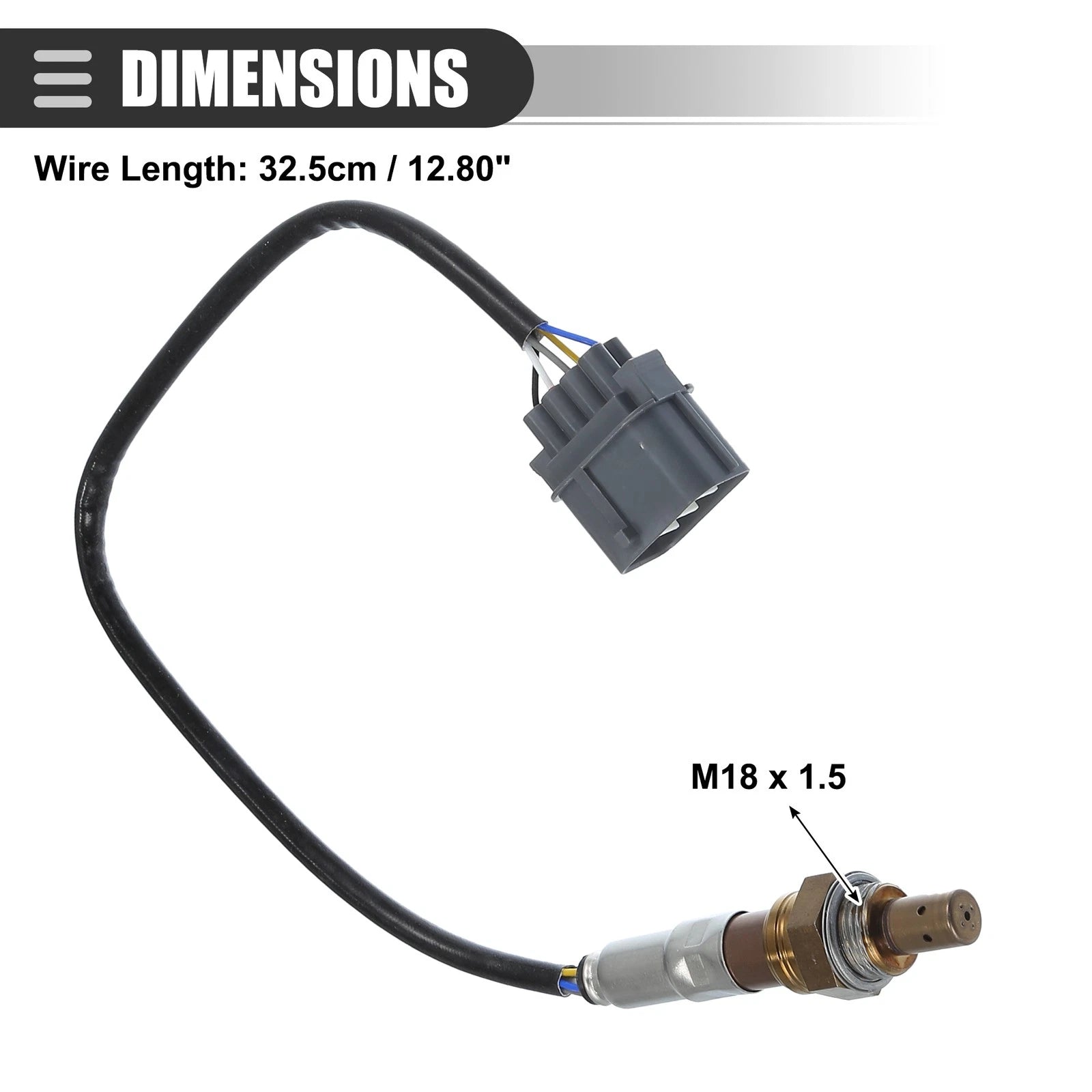 O2 Oxygen Sensor for Honda Civic (1992–1995) No. 36531P07003