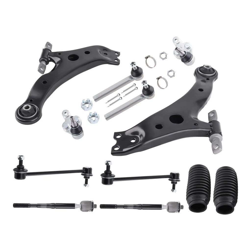 12Pc Front Lower Control Arm w/Ball Joint for Highlander RX330 (2004–2006) RX350 (2007–2009)