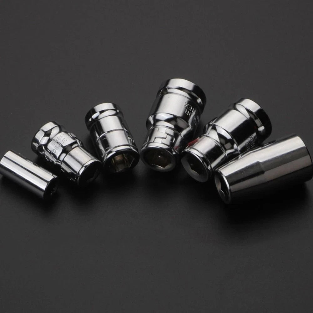 Ratchet Socket Adapter 3/8 to 1/2 Inch for Hex Bits with Socket Wrench