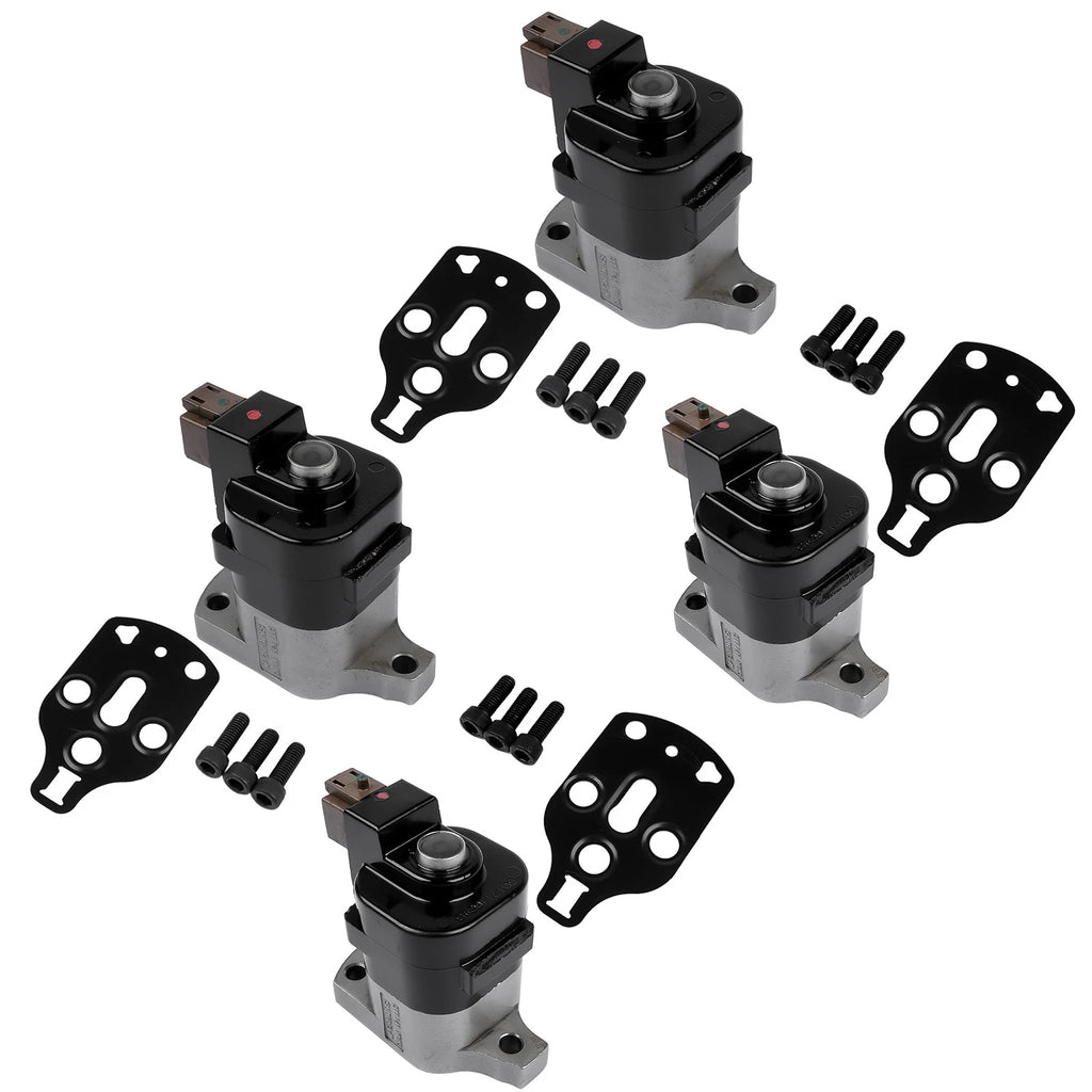 Set of 4 Fuel Pump Metering Control Actuators for Cummins ISX ISX15 QSX15 (4902907)